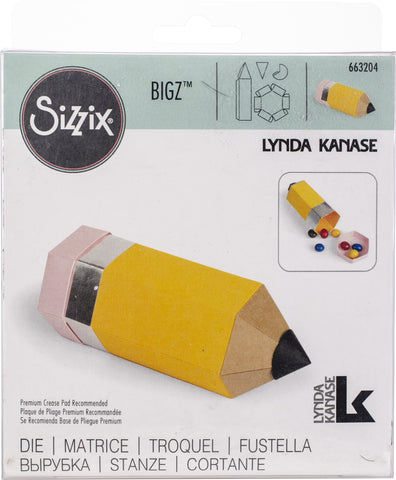 Sizzix Bigz Die By Lynda Kanase 2.125"X4.875"X1.875"