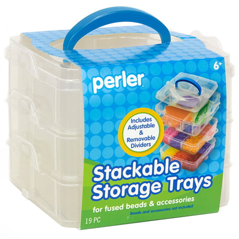 Perler Square Stackable Storage