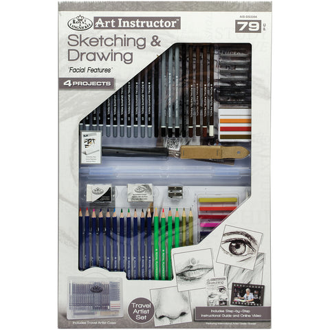 Art Instructor Sketching &amp; Drawing Clearview Art Set