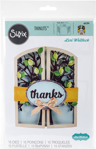 Sizzix Thinlits Dies By Lori Whitlock 15/Pkg
