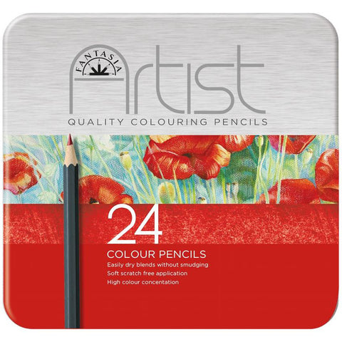 Fantasia Premium Colored Pencil Set 24/Pkg