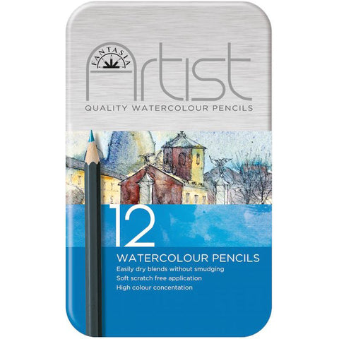 Fantasia Premium Watercolor Pencil Set 12/Pkg
