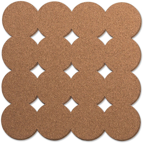 Dot Cork Tiles 2/Pkg