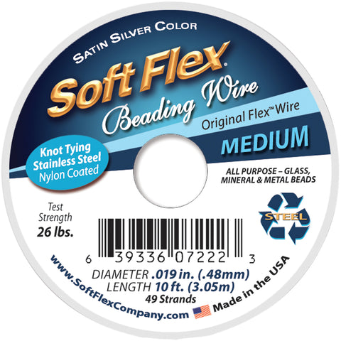 Soft Flex Wire 49-Strand .019"X10'