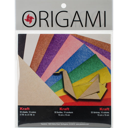 Fold 'Ems Origami 2-Sided Paper 5.875" 50/Pkg