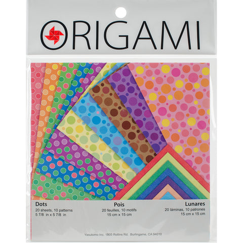 Fold 'Ems Origami 2-Sided Paper 5.875" 20/Pkg