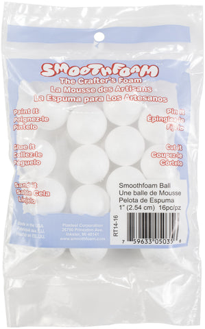 SmoothFoam Balls 16/Pkg