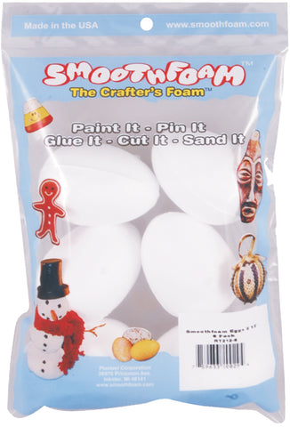 SmoothFoam Eggs 6/Pkg