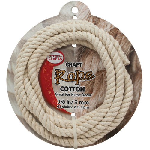 Cotton Craft Rope .375"X8'