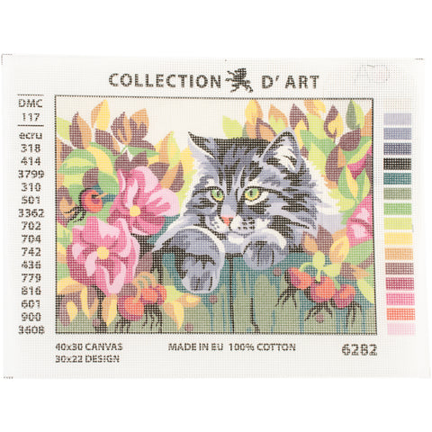Collection D'Art Needlepoint Printed Tapestry Canvas 30X40cm