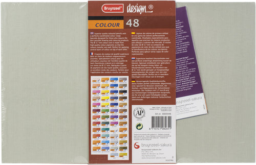 Bruynzeel Design Coloured Pencil Set 48/Pkg