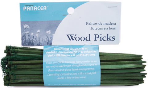 Wood Picks 6" 60/Pkg