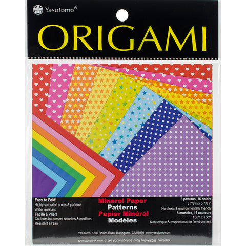 Fold 'Ems Origami 2-Sided Paper 5.875" 8/Pkg