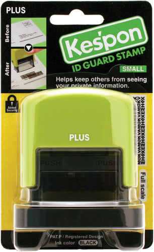 Kes'pon Small ID Guard Stamp 1.5"X.5"