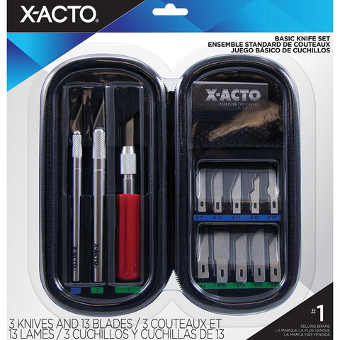 X-ACTO(R) Basic Knife Soft Case Set
