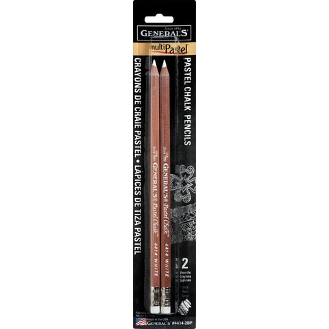 General Pencil MultiPastel (R) Chalk Pencils 2/Pkg