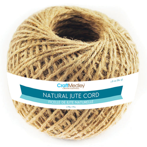 Jute Cord 2ply 80g