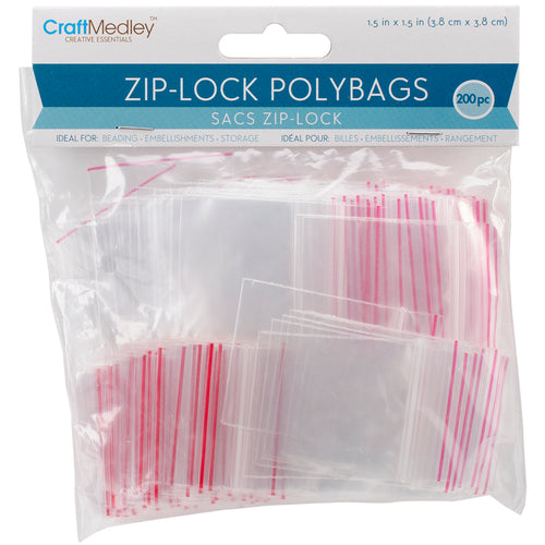 Ziplock Polybags 200/Pkg