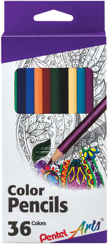 Pentel Color Pencils 35/Pkg