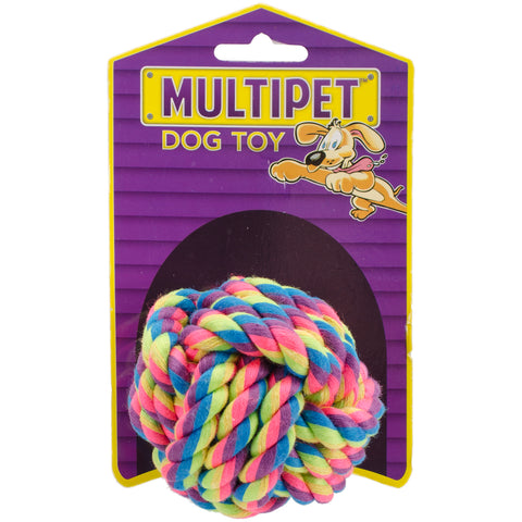 Multipet Nuts For Knots Dog Toy 2.5"