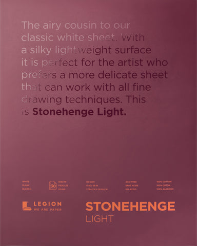 Stonehenge Paper Pad 11"X14" 30 Sheets/Pkg