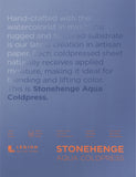 Stonehenge Aqua Block Coldpress Pad 10"X14" 15 Sheets/Pkg