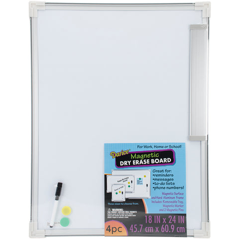 Magnetic Dry Erase Board 18"X24"