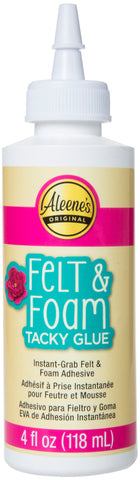Aleene's Felt &amp; Foam Glue 4oz