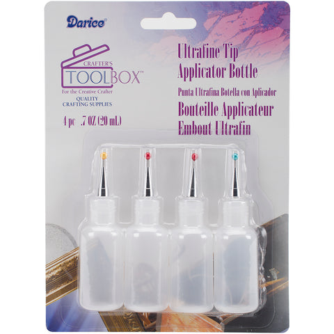Ultrafine Tip Applicator Bottles 4/Pkg
