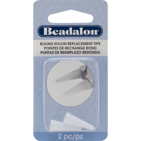 Nylon Round Nose Pliers Replacement Tips 2/Pkg
