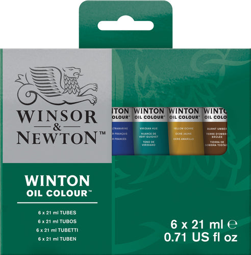 Winsor & Newton Winton Oil Color 21ml 6/Pkg