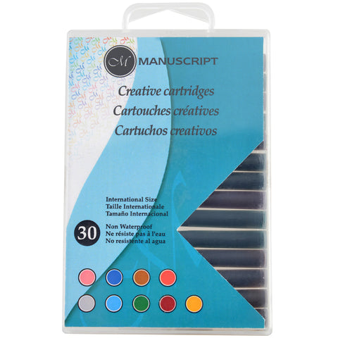 Manuscript Creative Ink Cartridges 30/Pkg
