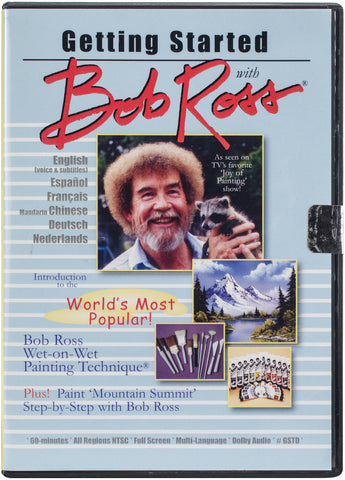 Getting Started W/Bob Ross DVD