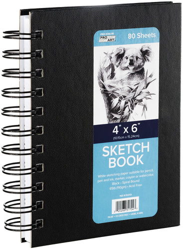 Pro Art Sketch Book 4"X6"