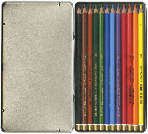 Mondeluz Aquarelle Watercolor Pencils Set 12/Pkg