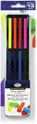 Color Stick Drawing Set W/Tin