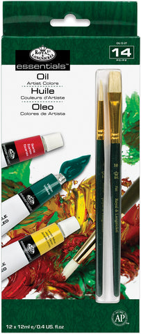 essentials(TM) Oil Paints 12ml 12/Pkg