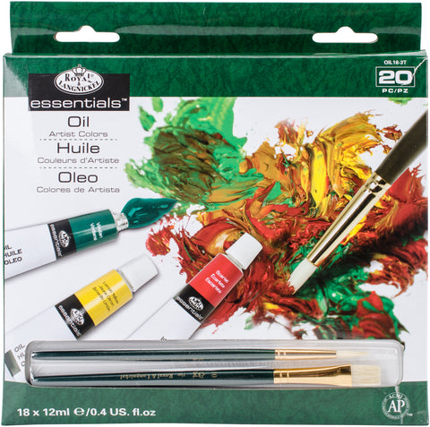 essentials(TM) Oil Paints 12ml 20/Pkg