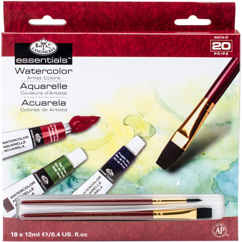 essentials(TM) Watercolor Paints 12ml 20/Pkg