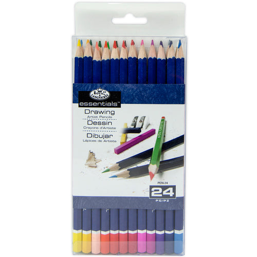 essentials(TM) Colored Pencils 24/Pkg
