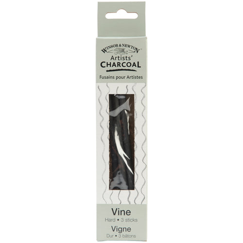 Winsor & Newton Artist Vine Charcoal Sticks 3/Pkg