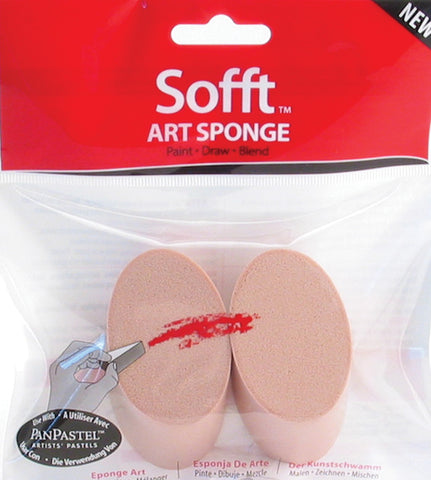 PanPastel Sofft Art Sponges 2/Pkg