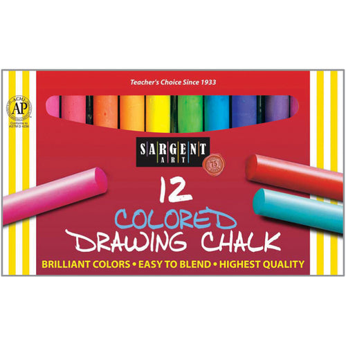 Drawing Chalk 12/Pkg