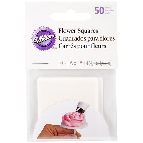 Pre-Cut Flower Squares 50/Pkg