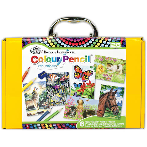 Color Pencil By Number Kit