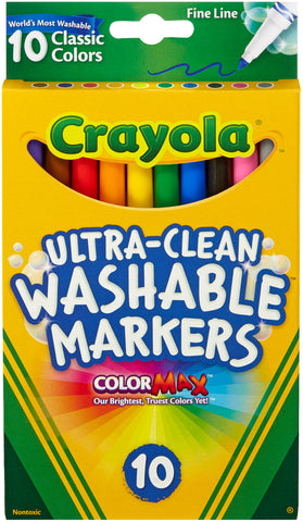 Crayola Ultra-Clean Fine Line Markers