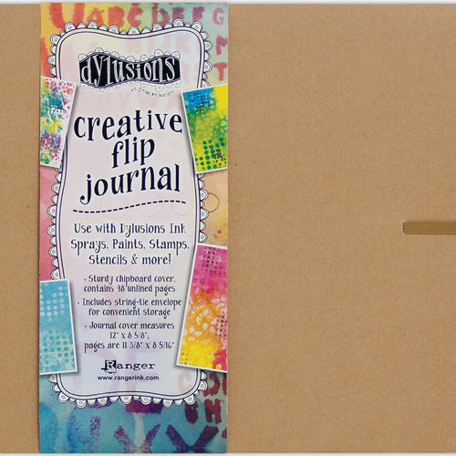 Dyan Reaveley's Dylusions Creative Flip Journal 12"X8.5"