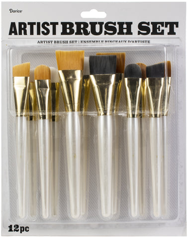 Studio 71 Artist Brush Set 12/Pkg