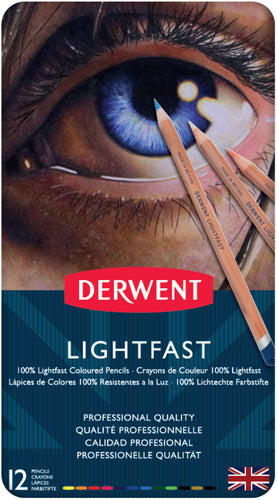 Derwent Lightfast Pencil Set 12/Pkg