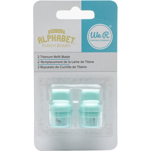 Mini Alphabet Punch Board Blade Refill 2/Pkg